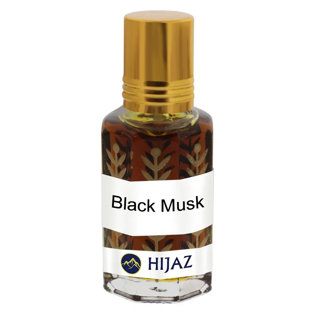 Black Musk Alcohol Free Scented Oil Attar