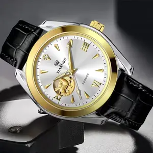 Fashionable new mechanical watch with durable strap and beautiful design, suitable for various casual to formal occasions