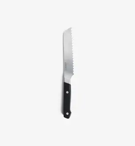 5" Serrated Knife (ACUTO440) - Black