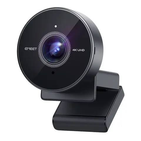 EMEET C950 4K USB Wired Webcam - PC Accessories with Microphone, Physical Privacy Cover, 70° Wide Angle FOV, Plug&Play, Live Streaming Equipment for Home Office Monitoring & Personal Streaming