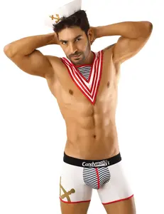 Candyman Seductive Navy Captain Outfit 9557 Menswear Set