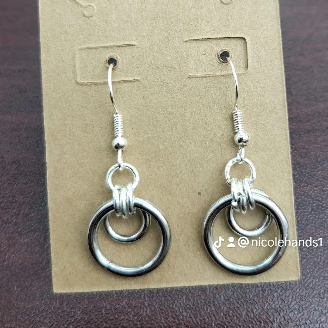 Chainmail Earrings