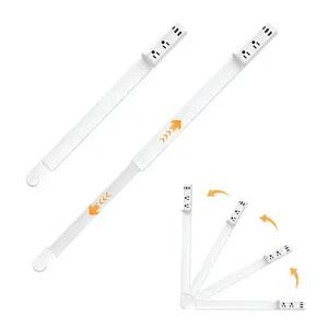 Electrical Outlet Extender Long Stick with 180° Swivel | Extends 23-35 in for Hard-to-Reach Places | 2 AC Outlets + 3 Ports (USB-C/USB-A) for Bed, Dorm, Office & Sofa