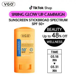 VGO-Sunscreen Stick Broad Spectrum SPF 50+ Sunscreen Moisturizing Ceramide Portable-A