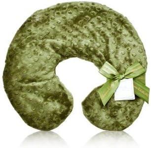 Luxury Eucalyptus/ Heatable/Chillable  Pillow, Microwaveable for  and  with Removable Washable Covers,  for Relaxation and  (Green Dot)