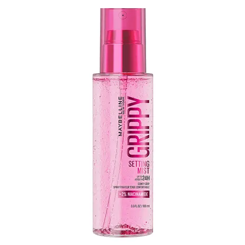 Grippy Setting Mist, Up to 24HR Wear Setting Spray, Dewy Finish, Maybelline New York