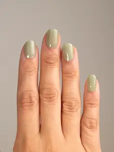Hey, Matcha Girly - Semi Cured Gel Nail Strips, No LED Lamp Required