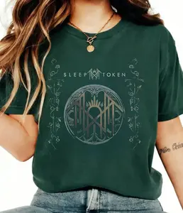 Sleepp Token Rock Band Logo Graphic Shirt, Vintage Heavy Metal Apparel For Men Women, Retro Graphic Design, Concert Outfit Fan Gift | 310326.C00800.ID03