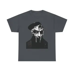 Mf Doom Shirt, mf doom merch, 90s hip hop, Rapper Lover Shirt Streetwear vintage tee, Retro Style Fan Apparel For Music Lover Menswear unisex