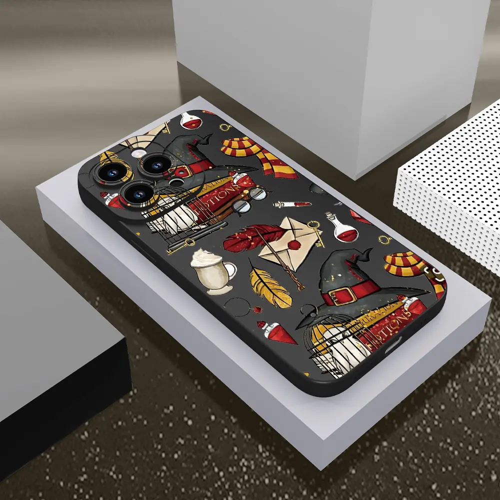 This Fashion design features witch hats and envelope patterns, a unisex high-end hard phone case specially crafted for Halloween, suitable for iPhone 17, 16, 15, 14, 13, 12, and 11 Pro Max/Pro/Plus models, providing comprehensive protection. Mobile access
