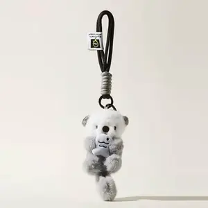 Cute Sea Otter Bag Charm, Car Keychain, Birthday Gift,Holiday Present, Back-To-School Gift, Casual Style, AllSeasons, Handmade Keychain, Versatile, Durable, Unique