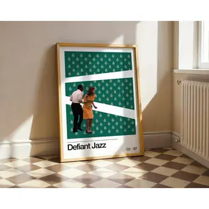 Severance Defiant Jazz PRINT, severance poster, severance print gift, lumon, milchick, helly r, defiant jazz