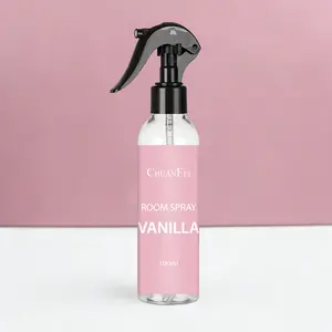 Room Spray 100ML, Scented Deodorizing Spray, Travel Room Spray Freshener, Odor Eliminator for Pets Kitchen Toilet, Vanilla Scented Floral Aroma