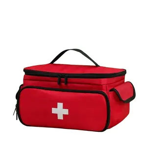 Home First Aid Kit, Emergency Bag, Travel Medical Box, Portable Medicine Organizer, Outdoor Drug Container, Small Storage Bag