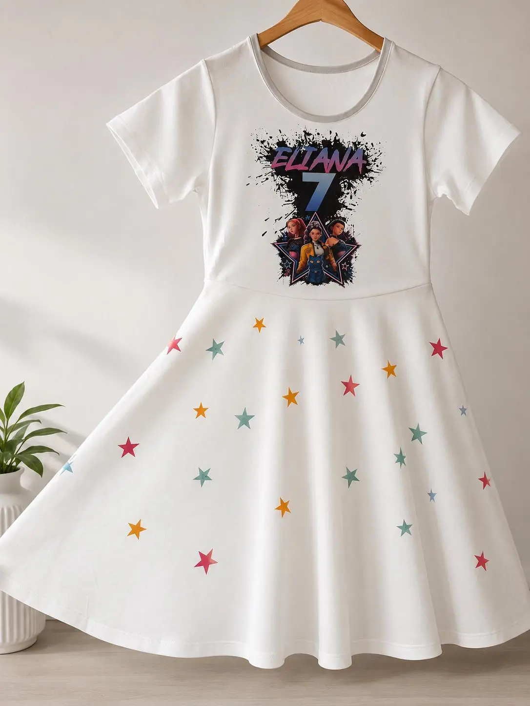 Personalized Birthday Girl Dress