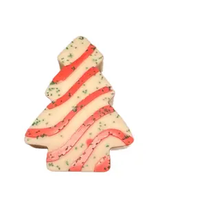Large Snack Cake Christmas Tree Waxmelt Peppermint Cake scented