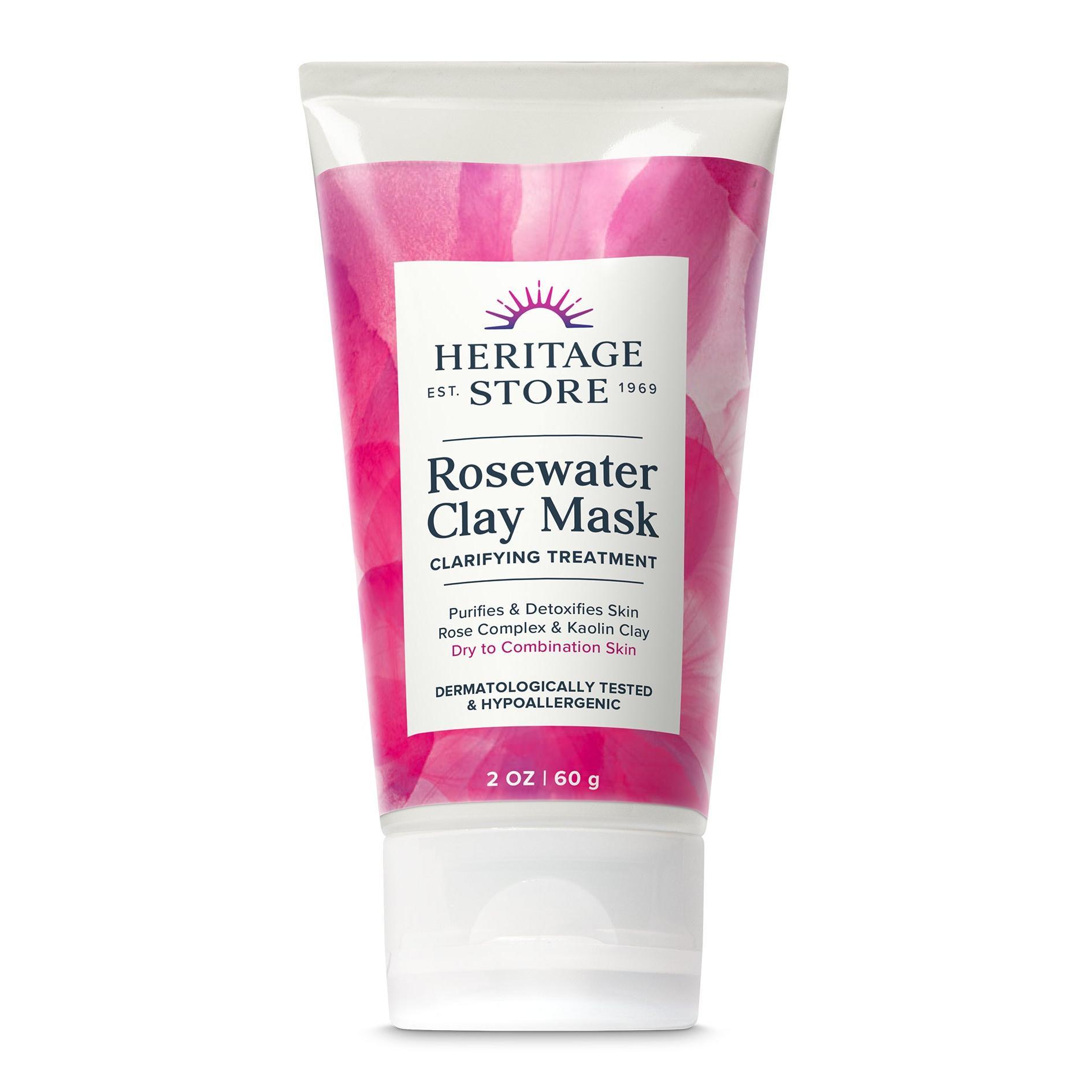 Rosewater Clay Mask