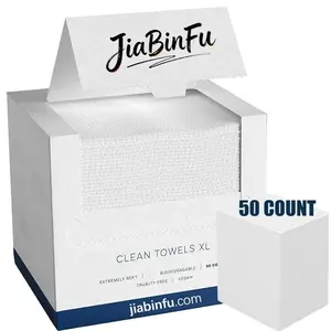 Disposable Face Towel, 50pcs/box Portable Multipurpose Wet & Dry Towel, Soft Face Towel for Home Bathroom Outdoor Travel