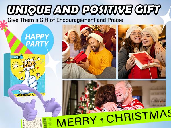 CALDEVER Cell Phone Stand Thumbs Up Easter Basket Stuffers for Teens Boys Girls Him Men Ideas: 2 Pack Lazy Cell Phone Holder Easter Gifts for Kids Teenage Son Her Women Wife Adults Funny Cool Gadgets