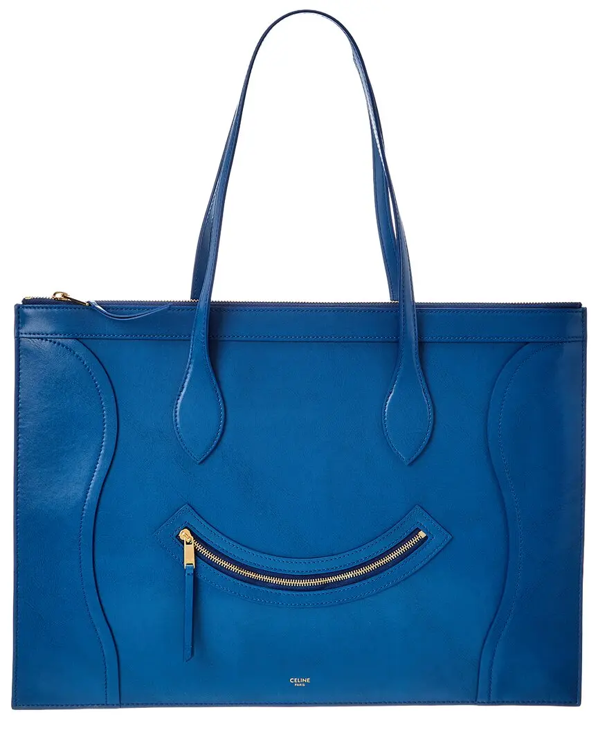 CELINE Leather Tote