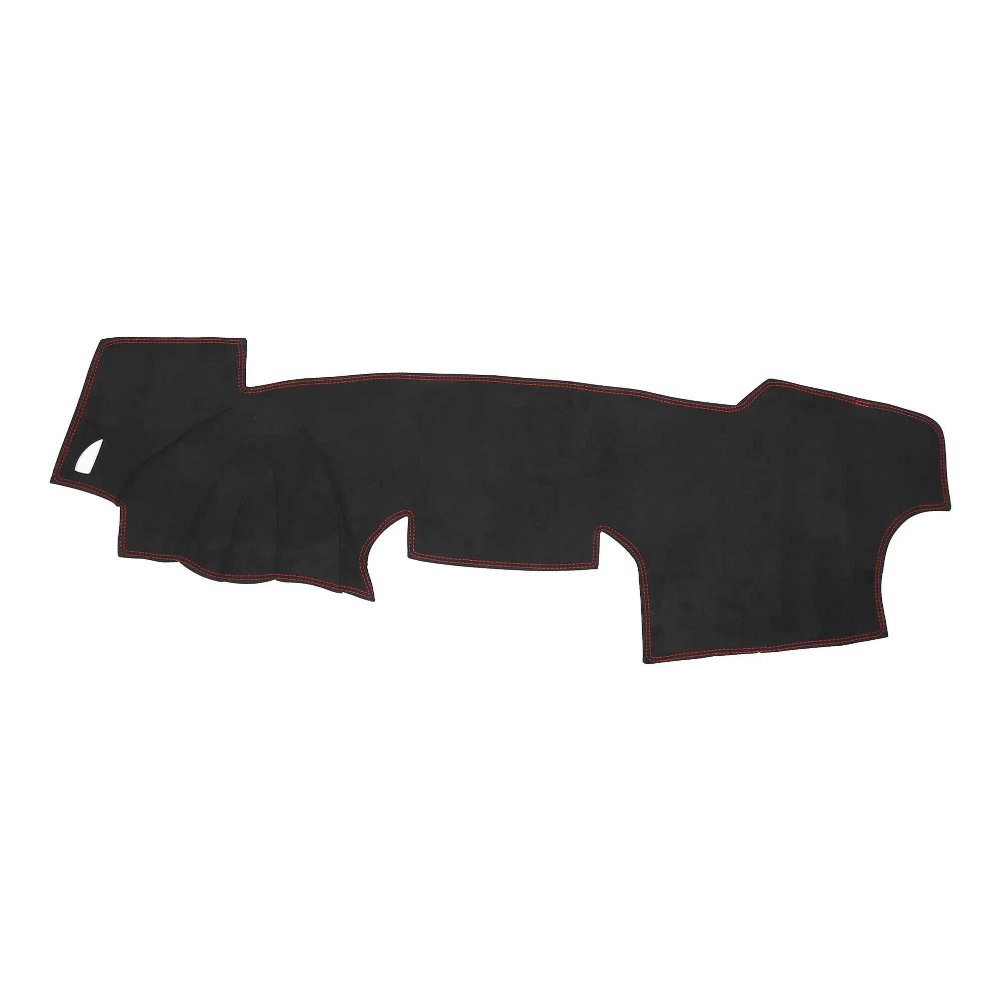 Dash Cover for Toyota RAV4 2001-2012 / Center Console Dashboard Cover / Non-Slip / Suede / 1pc Black Red