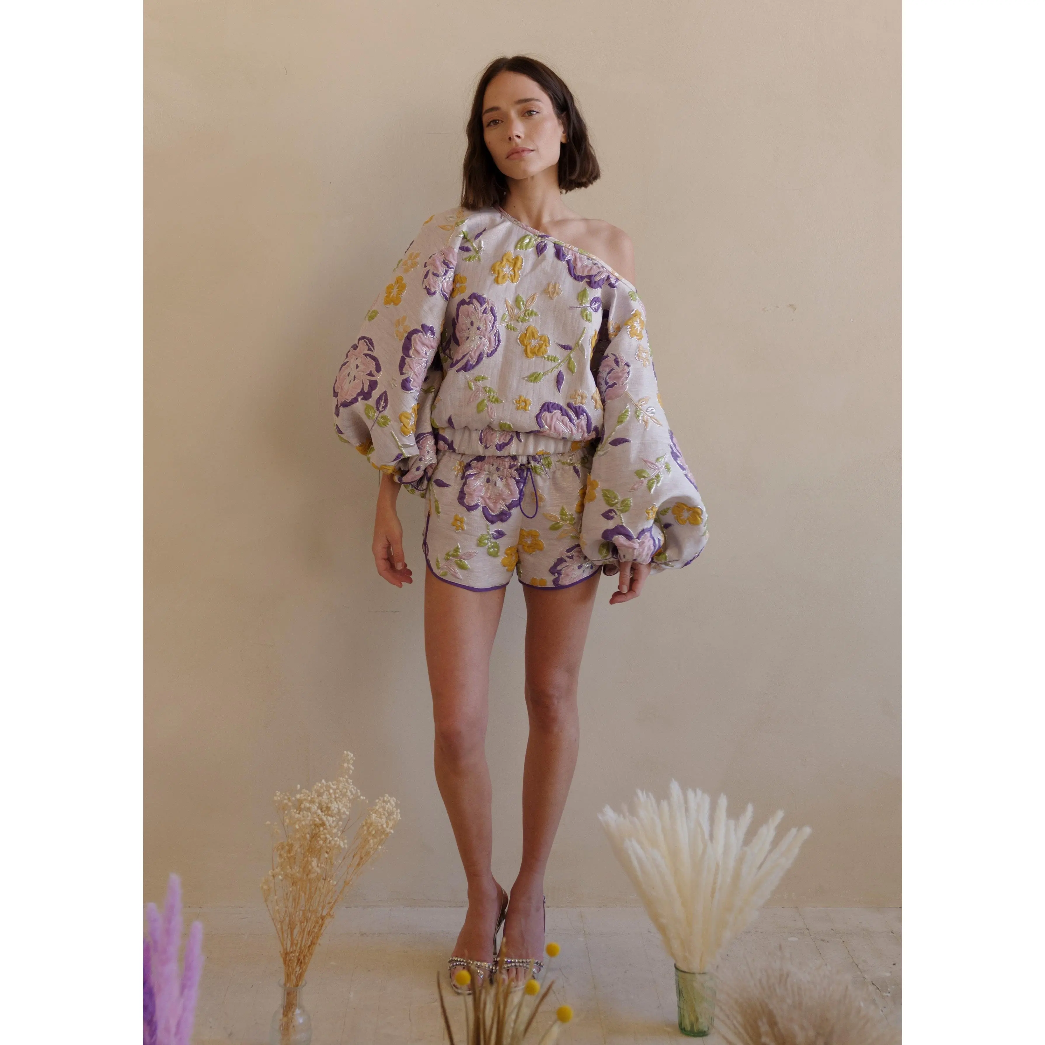 Lavender Good Luck Shorts
