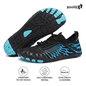 HOYOFOL 2026 Pro Barefoot Shoes - Unisex Breathable Soft Sole White Sneakers for Walking & Work - Ultra-light Comfort & All-da