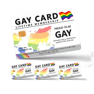 Gay Card Lifetime Membership Credit Card Skin – Proud and Durable LGBTQ+ Card Cover