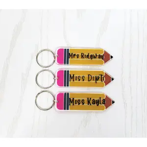 Personalized Teacher Appreciation Gift - Teacher Gift - Teacher Keychain Gift - End Of School Year