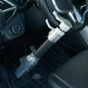 Universal Car Steering Wheel Lock, Car Accessories, Anti-Theft Safety Alarm Lock, Retractable T-Shape Lock, Durable and Sturdy, Car Security Guard