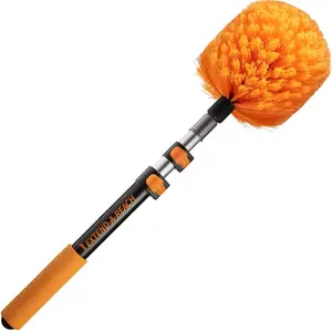 Cobweb Duster with Extension Pole // Spider Web Cleaner Cobweb Brush for Outdoor & Indoor Web Cleaning