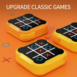 3 in 1 Electronic Tic Tac Toe Game, Handheld Digital Tic Tac Toe Bolt Game, Portable Educational Toy Gift for Kids & Adults