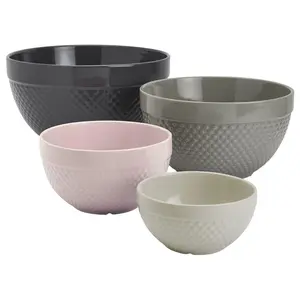 Tabletops Gallery 4-Piece Hobnail Mixing Bowls Tabletops Gallery 4-Piece Hobnail Mixing Bowls