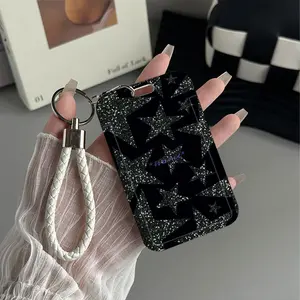 Stellarglitz Pattern Design Plastic Id Card Holder With Lanyard for Doctors, Nurses, Students-Bus Card Case, Campus Card Protector, Id Badge Holder Perfect Halloween Christmas Gift