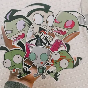 Invader Zim Stickers