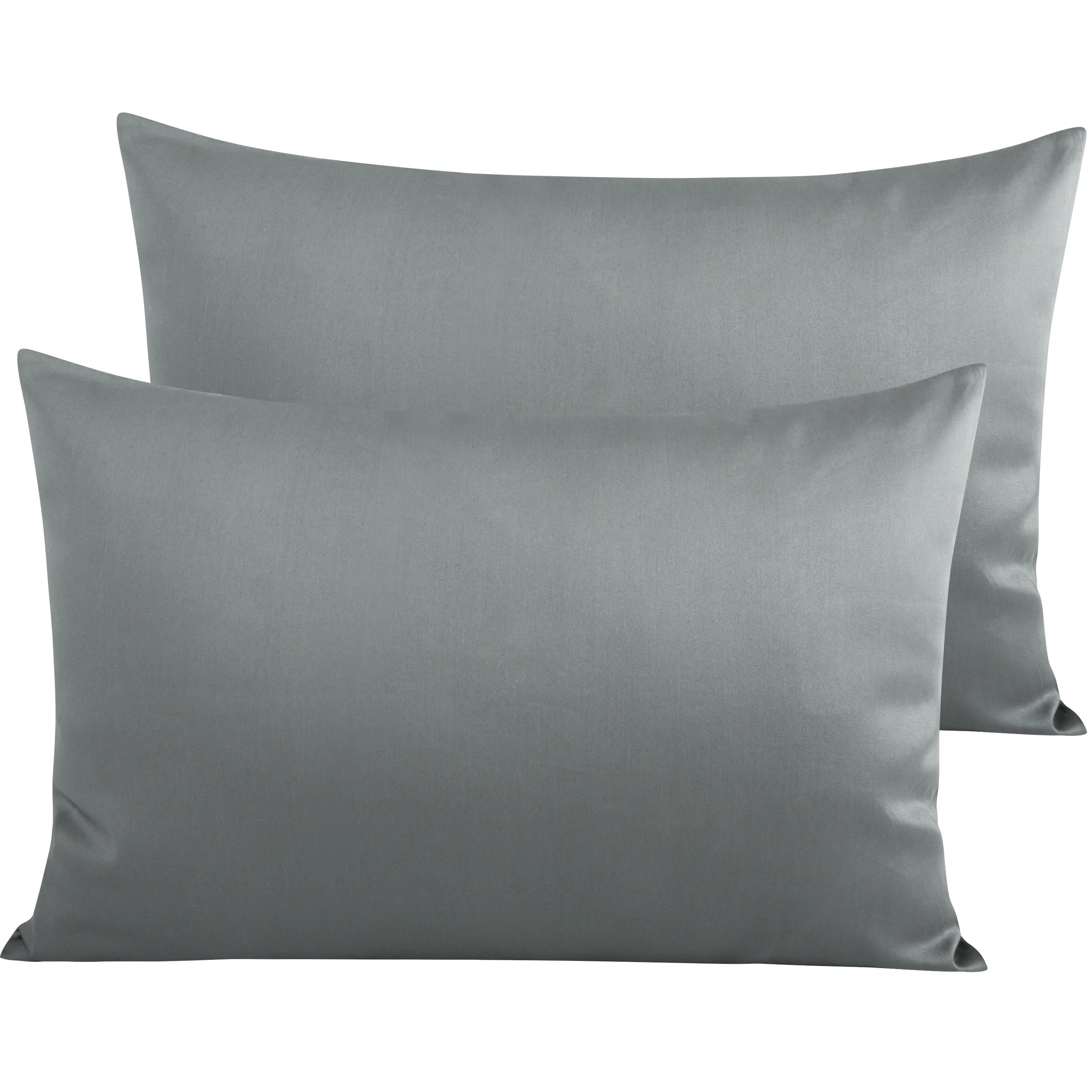 NTBAY Egyptian Cotton Pillowcases, 2-Piece 500 Thread Count Sateen Finish Pillow Shams, Envelope Closure, 500TC Fabric Feels Plush Yet Airy, Breathable, Machine Washable for Simple Upkeep