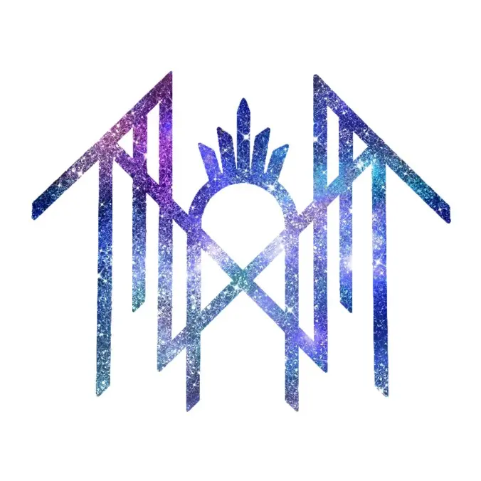 Sleep Token Galaxy Glitter Band Car Decal Vinyl Sticker