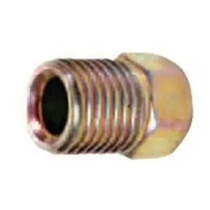 SUR&R  0.37 in. 24 Inverted Flare Nut, Pack of 50