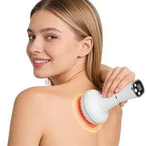 lymphatic massage instrument, ,Electric meridian massager, full-body acupoint pressing, intelligent massager, electric scraping instrument, USB power interface, odorless, suitable for abdomen, legs, back and shoulders, is a perfect gift for parents.