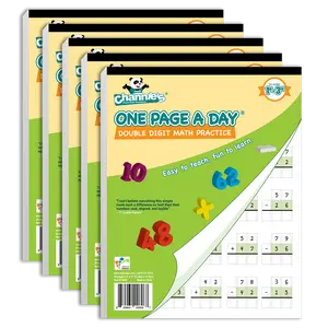 One Page A Day Double Digit Math - 5 Pack