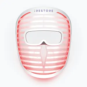 iRESTORE LED Face Mask Light Therapy for Youthful Radiant Skin Blue, Infrared & Red Light Therapy with 360 LEDs iRESTORE LED Face Mask Light Therapy for Youthful Radiant Skin Blue, Infrared & Red Light Therapy with 360 LEDs