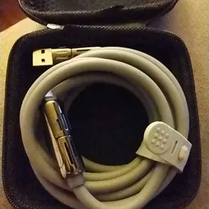 Product Review of MFish Armored Dragon I 4-in-1 Multi 240W Fast Charging super Liquid Silicone Cable with USB A Type C Lightning for iPhone17&Samsung Laptops  Charger from q**0