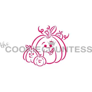 PUMPKIN FAMILY STENCIL