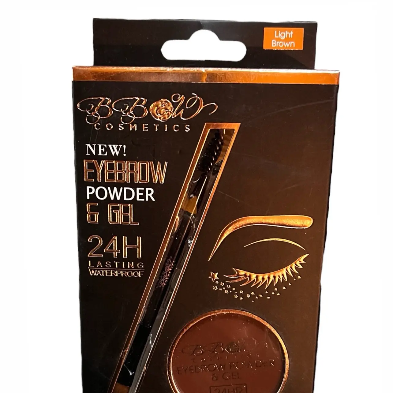 BB&W Cosmetic- New! Eyebrow Powder and Gel 24H Lasting Waterproof-Cosmetics