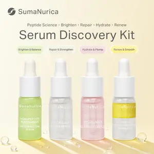 SumaNurica 4-Serum Set – Anti-Aging,skin barrier repair & Brightening (4×5ml)