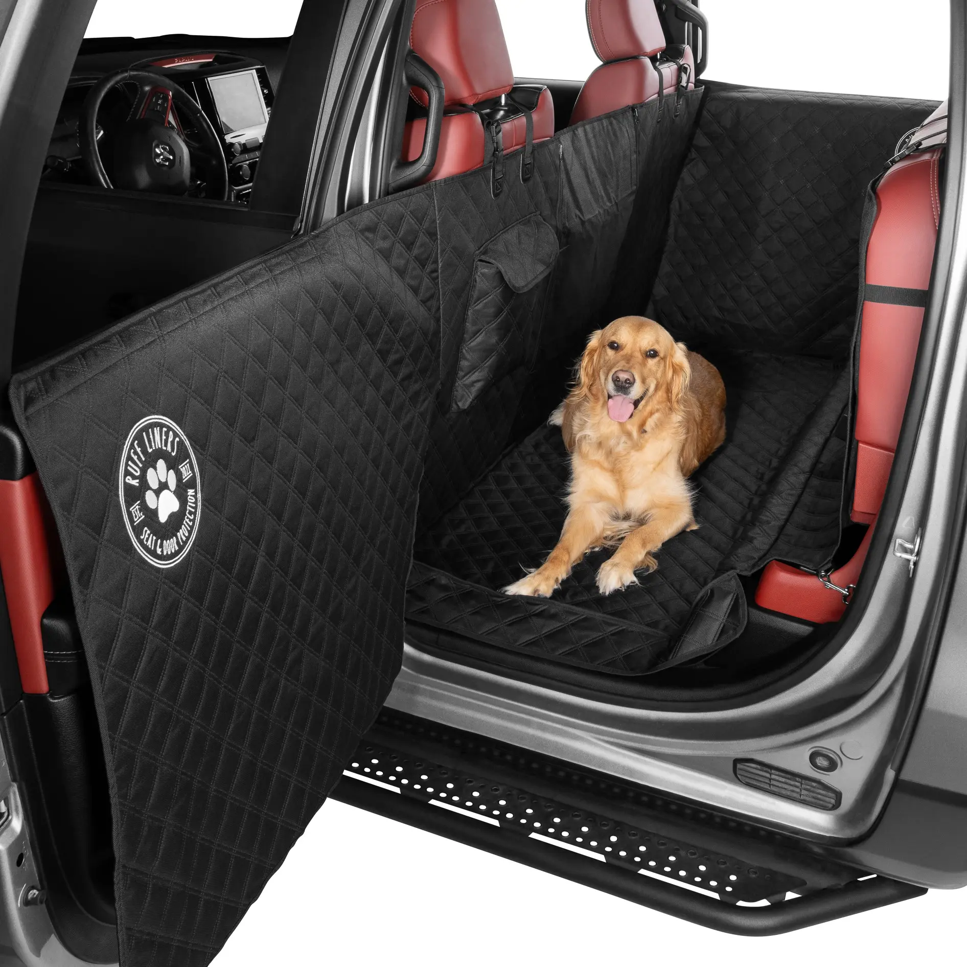 XL Floor Cover for Full-Size Crew Cab Trucks with Fold Up Seats