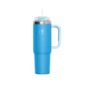 Periwinkle Blue Big T Tumbler