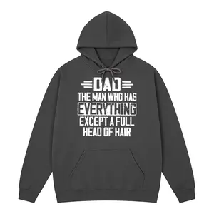 Dad: Has Everything Except A Full Head Of Hair’ Funny Dad Joke Hoodie | Perfect Gift For Dads With A Sense Of Humor