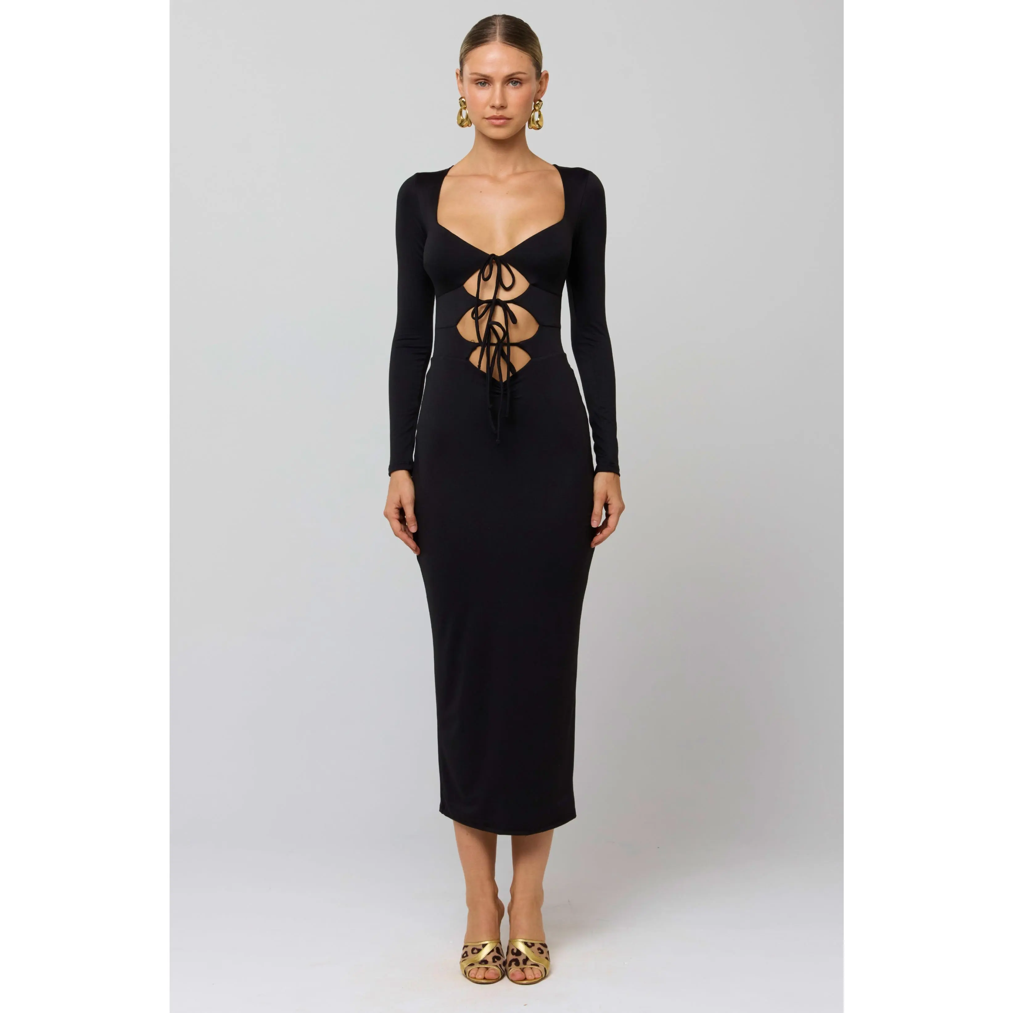Simone Dress in Black