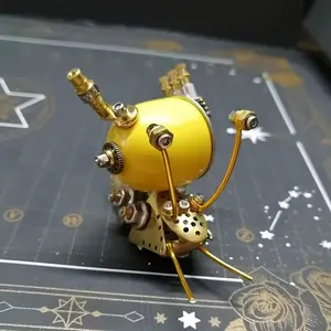 DIY Mechanical Snail Model Kit, 3D Insect Puzzle Assembly Set, Creative High Difficulty Handmade Art, Perfect Gift for Boyfriend, Home Decor